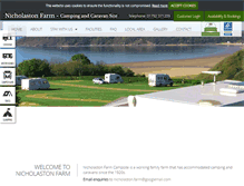 Tablet Screenshot of nicholastonfarm.co.uk